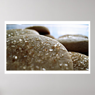 Macro Food Photo Sugar Cookies Poster