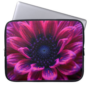 Macro Fuchsia Nebula 15 inch Laptop Sleeve