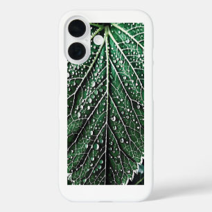 Macro nature leaf iPhone 16 case