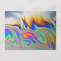Macro photo of a soap bubble