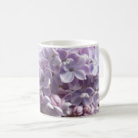Macro Photo of Pale Purple Lilac Flowers