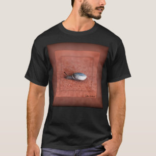Macro Photograph of Snail on Terracotta T-Shirt