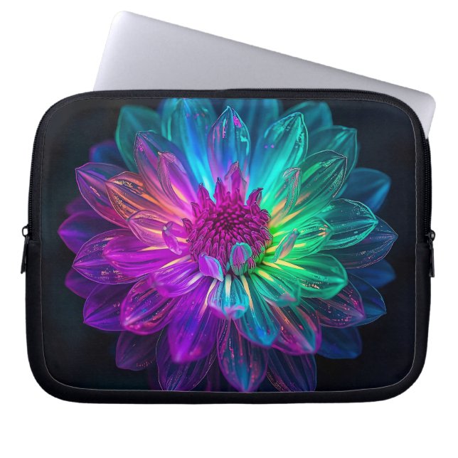 Macro Prism Petals 10 inch Laptop Sleeve (Front)