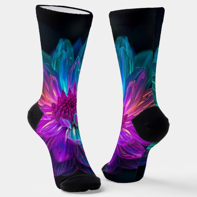 Macro Prism Petals Socks (Angled)