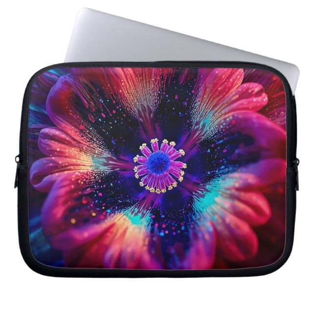 Macro Radiant Riot 10 inch Laptop Sleeve (Front)
