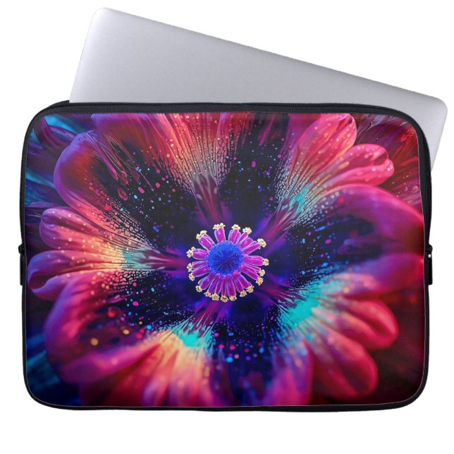 Macro Radiant Riot 13 inch Laptop Sleeve (Front)