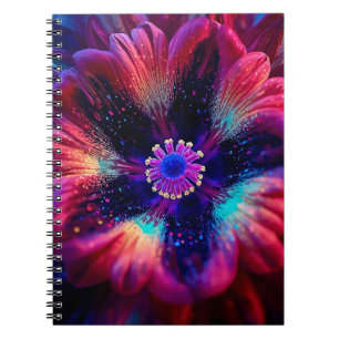 Macro Radiant Riot Notebook