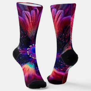 Macro Radiant Riot  Socks
