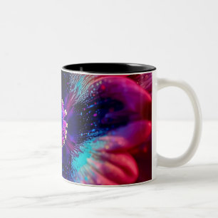 Macro Radiant Riot Two-Tone Coffee Mug