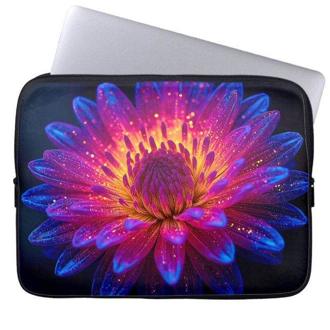Macro Stellar Burst 13 inch Laptop Sleeve (Front)