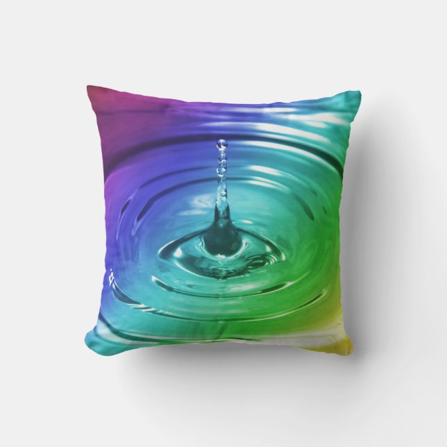 Macro water drop cushion (Front)