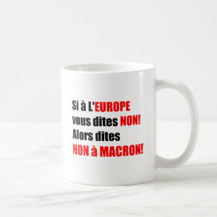 MACRON = Mondialisation Coffee Mug