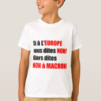 MACRON = Mondialisation T-shirt blanc Enfant