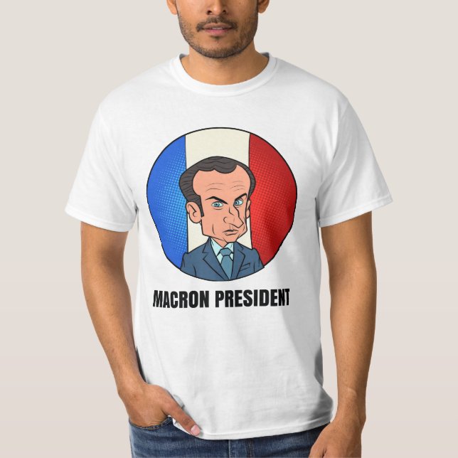 macron president T-Shirt (Front)