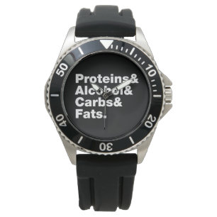 Macronutrients. Proteins & Alcohol & Carbs & Fats. Watch