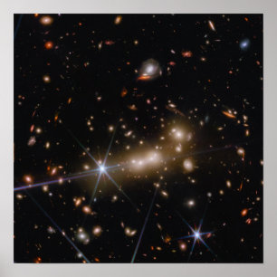 MACS0647   Gravitational Lensing Effect   JWST Poster