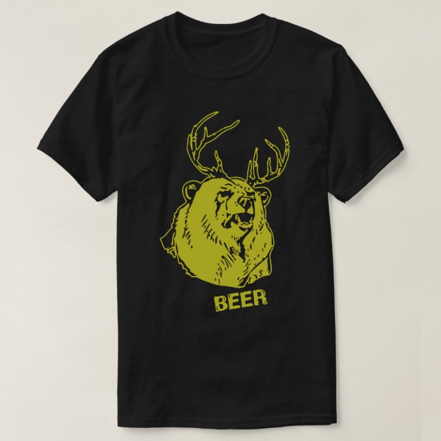 Macs Bear Plus Deer Shirt &amp; More Essential T-S (Design Front)