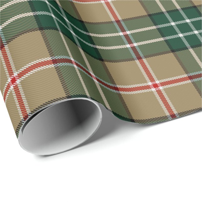 MacShane Tartan Wrapping Paper (Roll Corner)
