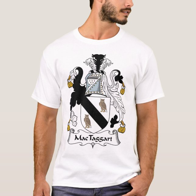 MacTaggart Family Crest T-Shirt (Front)
