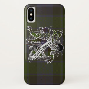 MacTaggart Tartan Lion iPhone X Case