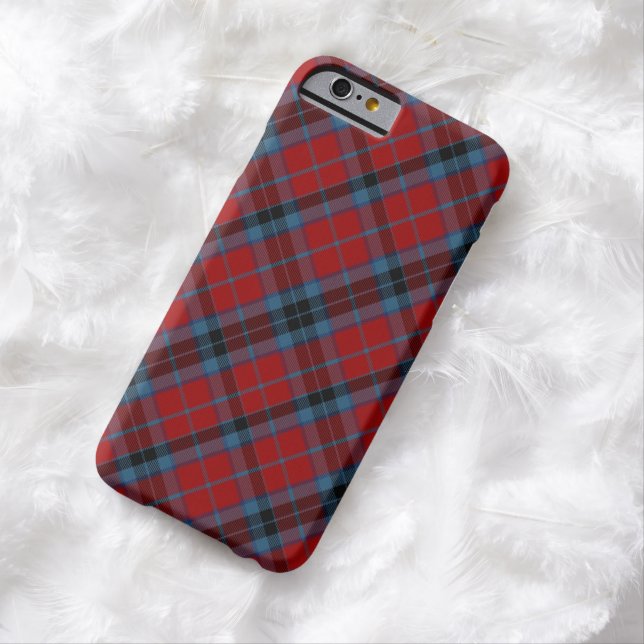 MacTavish Tartan Red and Blue Plaid Case-Mate iPhone Case (In Situ)