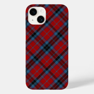 MacTavish Tartan Red and Blue Plaid Case-Mate iPhone 14 Case