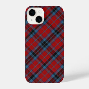 MacTavish Tartan Red and Blue Plaid iPhone 14 Case