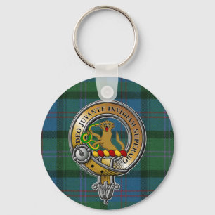 MacThomas Tartan & Badge Key Ring