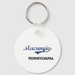 Macungie Pennsylvania City Classic Key Ring