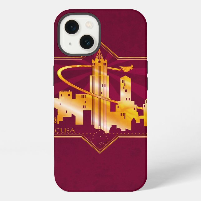 MACUSA™ Graphic Badge iPhone Case (Back)