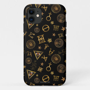 MACUSA™ Magic Symbols And Crests Pattern iPhone 11 Case