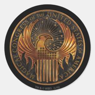 MACUSA™ Medallion Classic Round Sticker