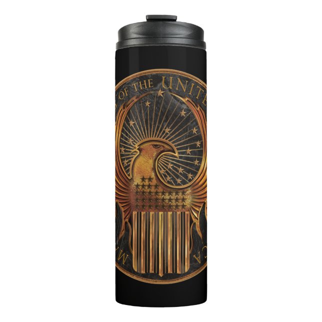 MACUSA™ Medallion Thermal Tumbler (Front)
