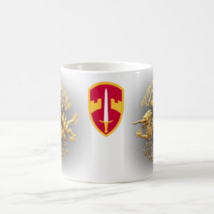 MACV and Vietnam Service Dragon Coffee Mug
