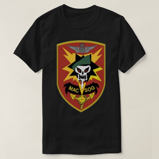 MACV-SOG - Forward Operating Base Four (FOB 4)   T-Shirt (Design Front)