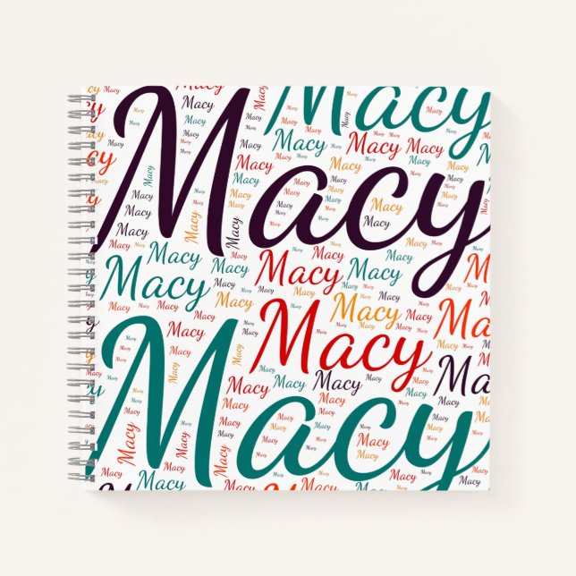 Macy Notebook (Front)