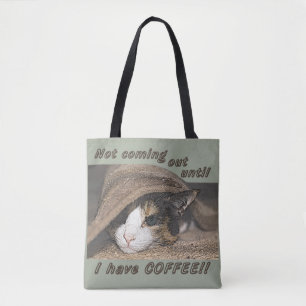 Macy Wants Coffee Too Tote Bag
