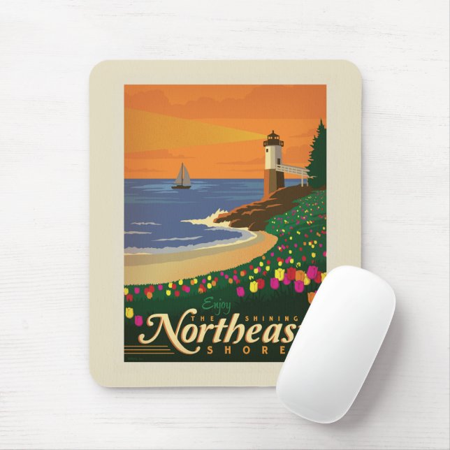 Macy's Flower Show | Northeast Mouse Mat (With Mouse)