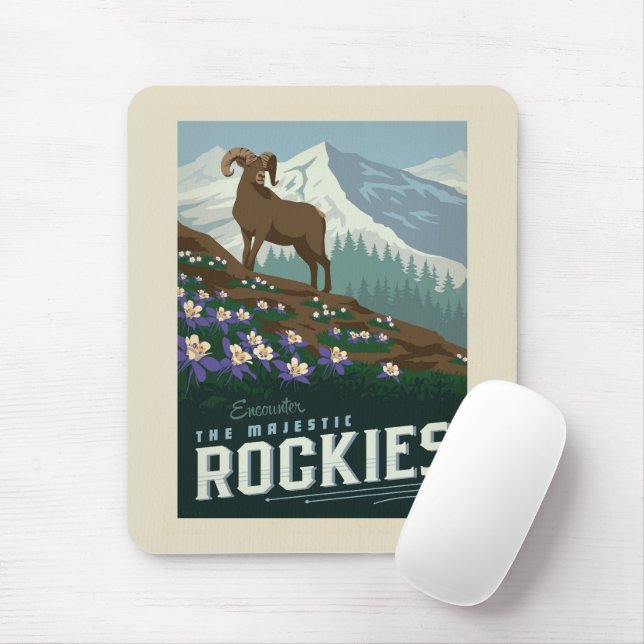 Macy's Flower Show|Rockies Mouse Mat (With Mouse)