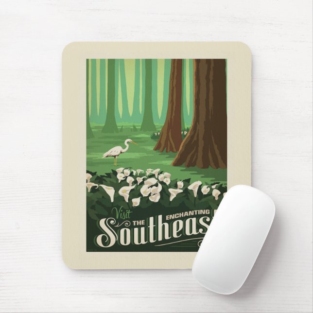Macy's Flower Show | Southeast Mouse Mat (With Mouse)