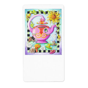 MAD ABOUT TEA PARTY LABELS