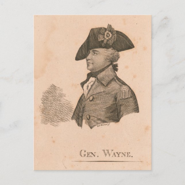 Mad Anthony Wayne Postcard (Front)