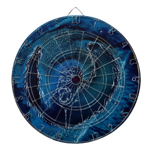 Mad Blue Monkey Dartboard
