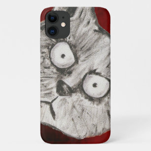 mad cat iPhone 11 case