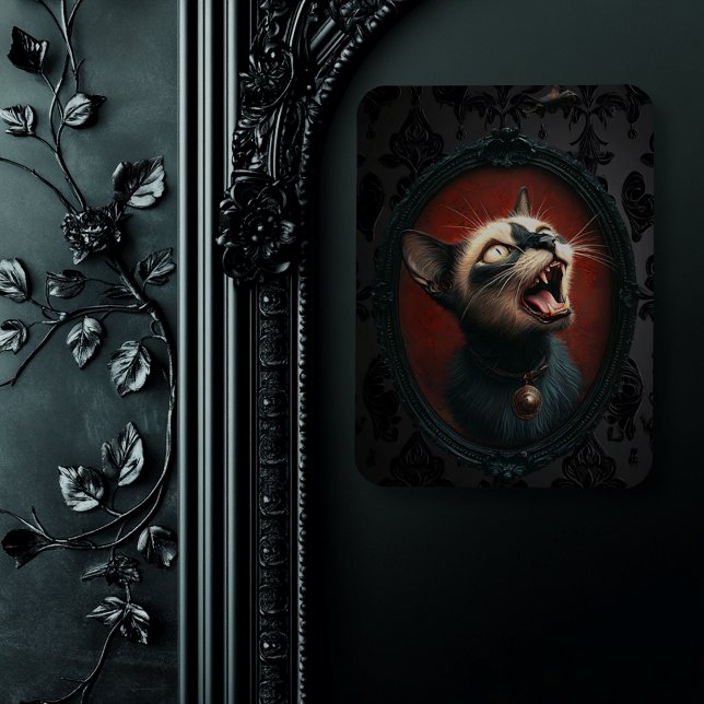 Mad Cat Flexible Photo Magnet (Creator Uploaded)