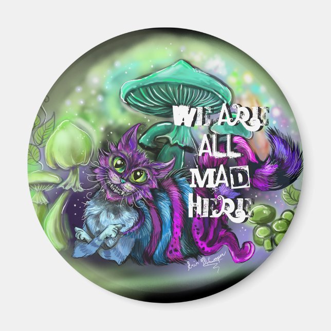 Mad Cat Magnet (Front)