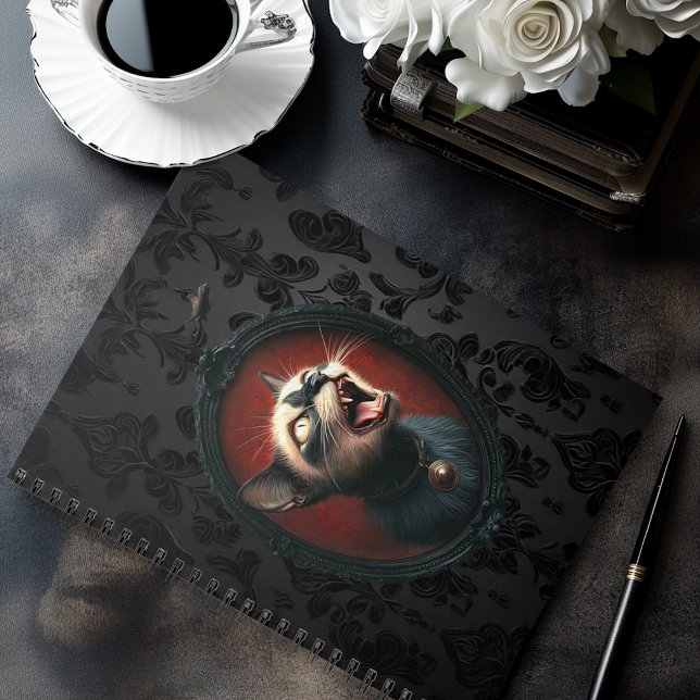 Mad Cat Spiral Notebook (Creator Uploaded)