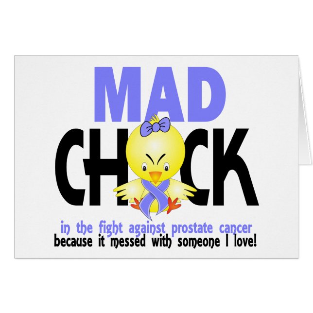 Mad Chick In The Fight Prostate Cancer (Front Horizontal)