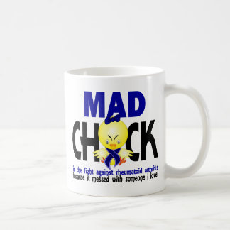 Mad Chick In The Fight Rheumatoid Arthritis Coffee Mug