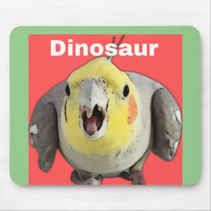 Mad Cockatiel Mouse Pad